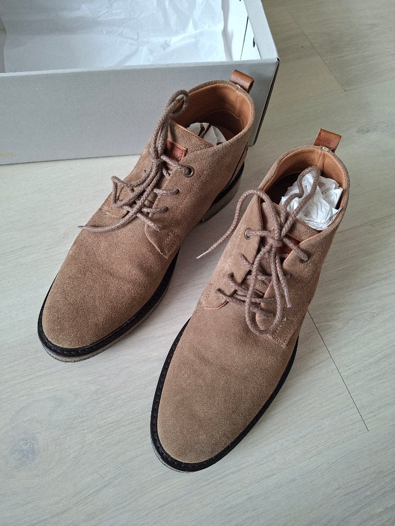 MazzelTov Sanjay 1-C Veterschoenen Taupe Maat 41, Kleding | Heren, Bruin, MazzelTov, Nieuw, Ophalen of Verzenden