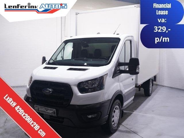 Ford Transit 2.0 TDCi 160 pk Bakwagen met Laadklep Airco Cru, Voorwielaandrijving, Stof, Gebruikt, 4 cilinders