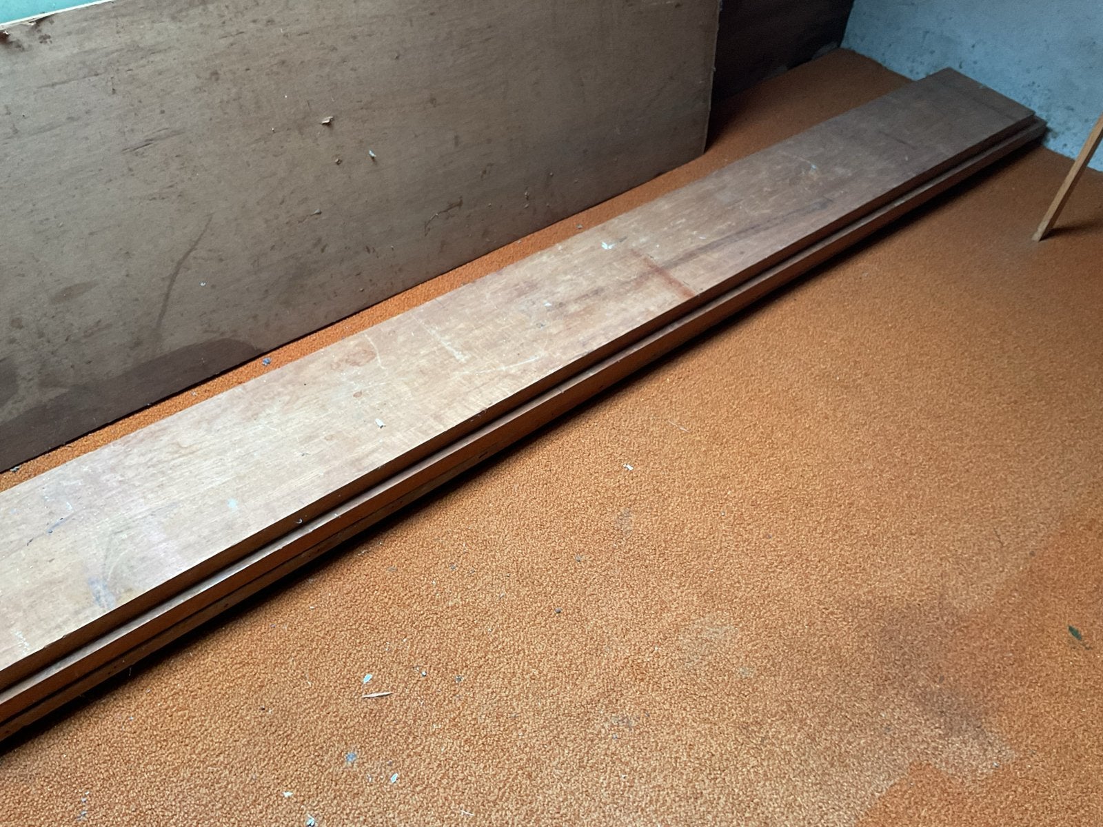 3 originele Java teak planken, Ophalen of Verzenden, Gebruikt