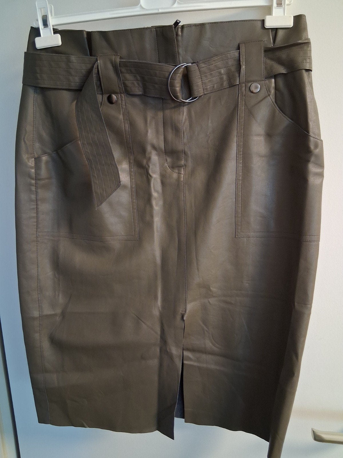 COSTES BASIC LEATHERLOOK ROK XL, Kleding | Dames, Maat 46/48 (XL) of groter, Ophalen of Verzenden, Zo goed als nieuw, Costes