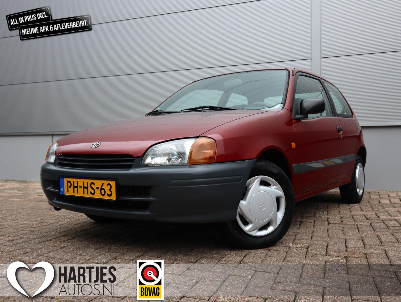 Toyota Starlet 1.3-16V XLi Automaat NL-auto, Stof, Gebruikt, Huisgarantie, 4 cilinders