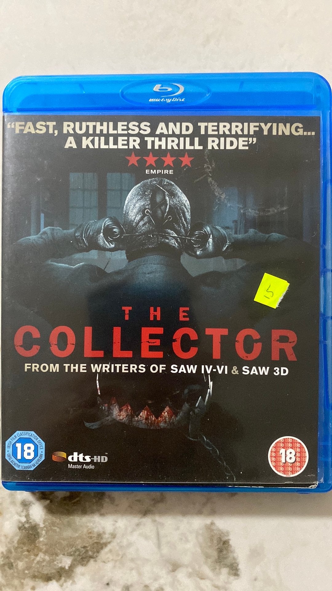 The collector blu ray, Ophalen of Verzenden, Zo goed als nieuw, Horror