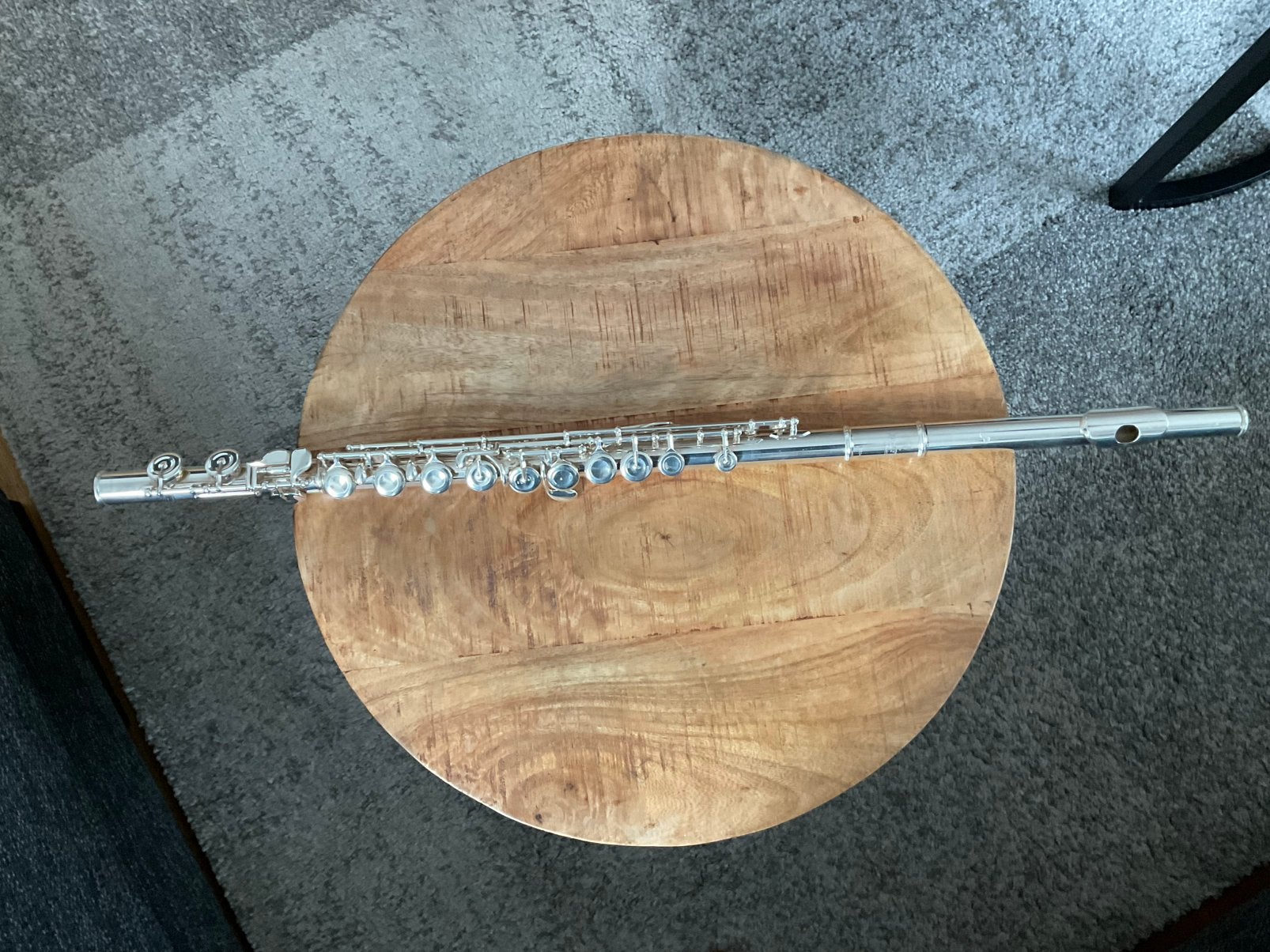 Dwarsfluit, pearl PF665, Muziek en Instrumenten, Ophalen, Gebruikt, Dwarsfluit, Met koffer of tas