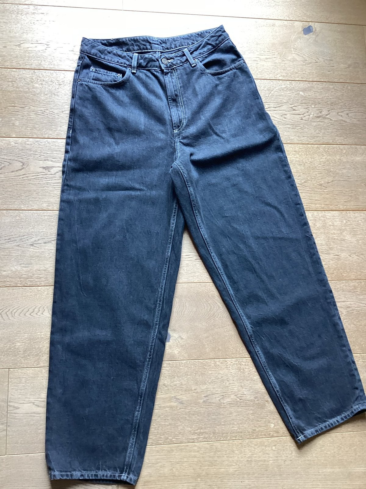 American Vintage jeans maat 30 - Zwart - ZGAN, Kleding | Dames, Ophalen of Verzenden, Zo goed als nieuw, Zwart, W30 - W32 (confectie 38/40)