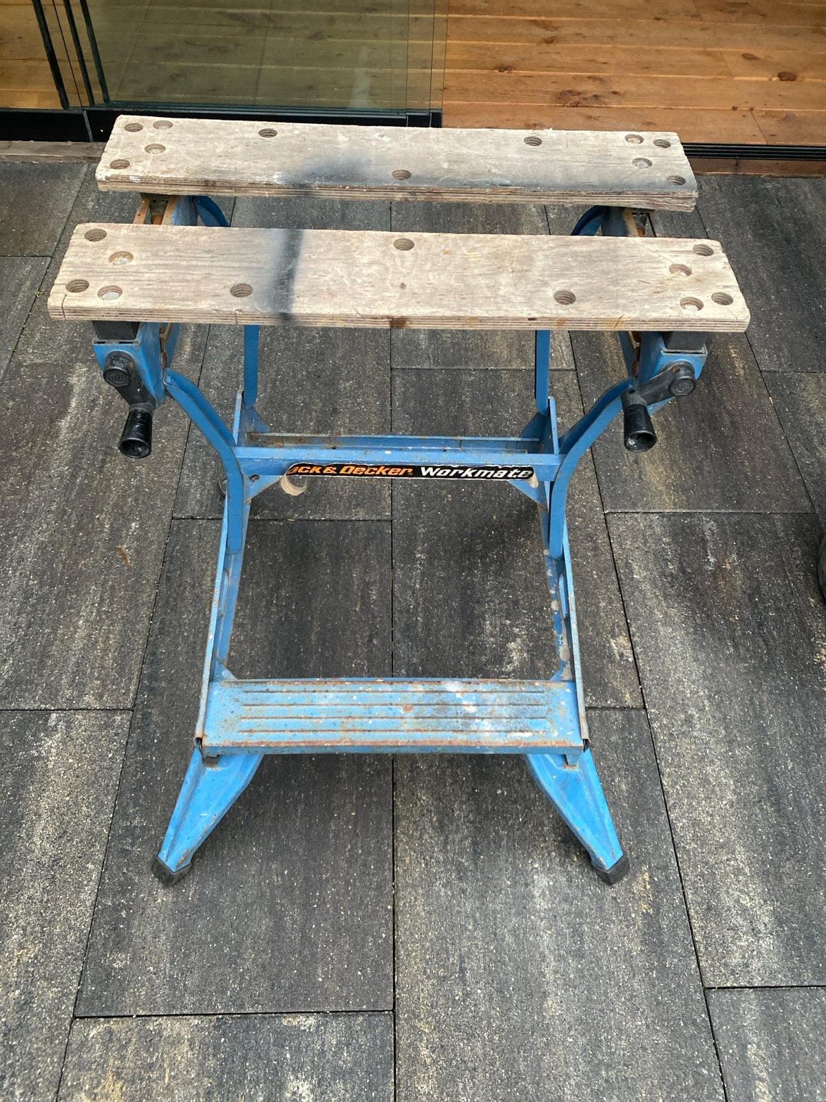 Black & Decker Workmate Werkbank - Gebruikt, Doe-het-zelf en Verbouw, Werkbanken, Ophalen, Gebruikt, 70 tot 120 cm, Inklapbaar