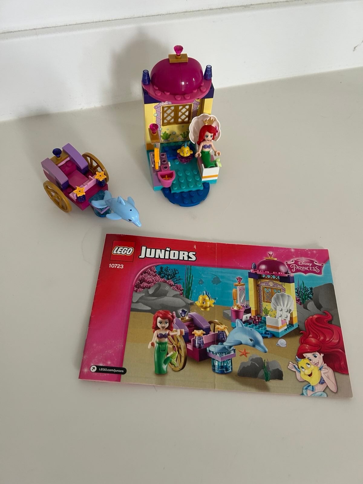 Ariëls onderwaterpaleis 10723, Lego, Compleet, Ophalen of Verzenden, Zo goed als nieuw
