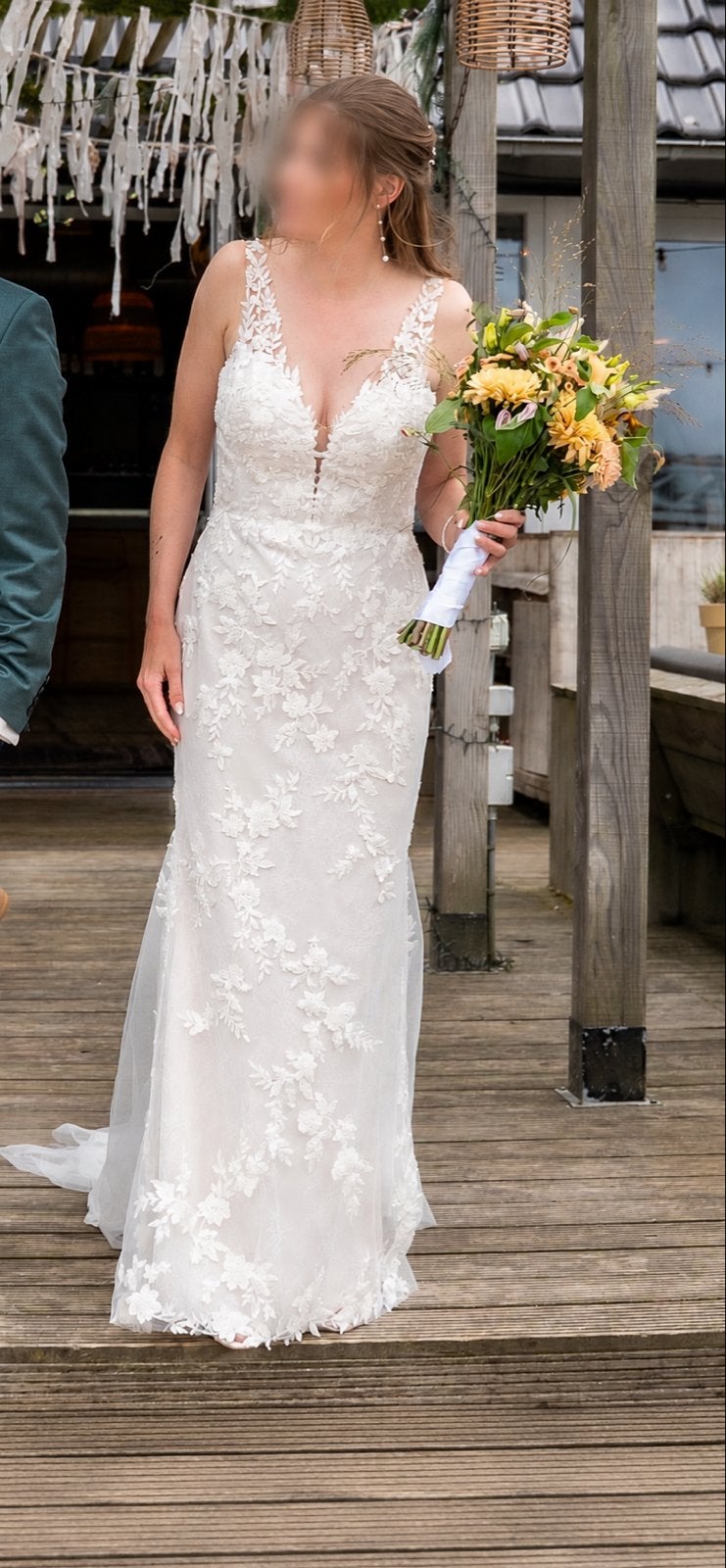 Sincerity Bridal Bruidsjurk Maat 36, Kleding | Dames, Trouwkleding en Trouwaccessoires, Ophalen, Zo goed als nieuw, Wit, Trouwjurk