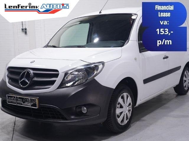 Mercedes-Benz Citan 109 CDI 90 pk Airco Audio, Trekhaak 1e E, Voorwielaandrijving, 1345 kg, Stof, Gebruikt