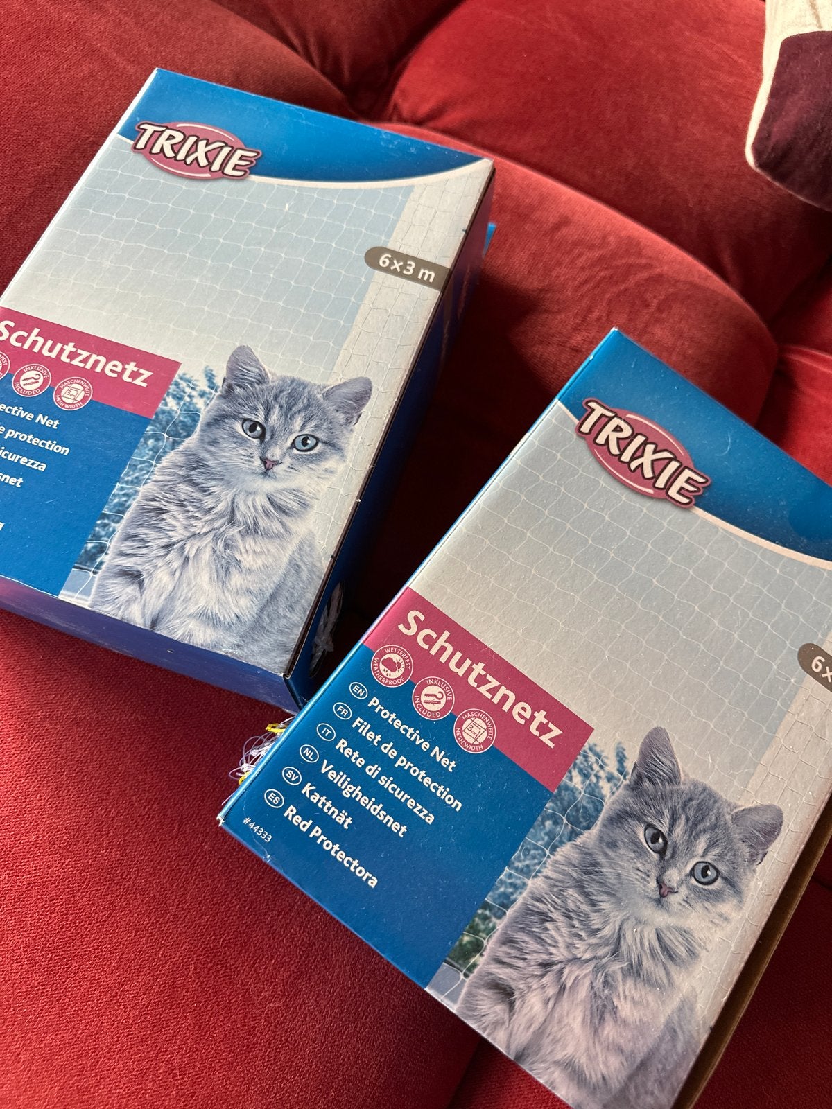 Trixie Balkon Veiligheidsnet - Kattennet - 6x3 m Transparant, Dieren en Toebehoren, Ophalen of Verzenden, Nieuw