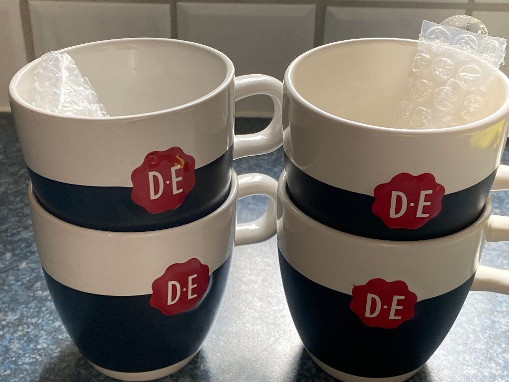 DE mokken (4), Ophalen, Overige merken, Nieuw, Mok