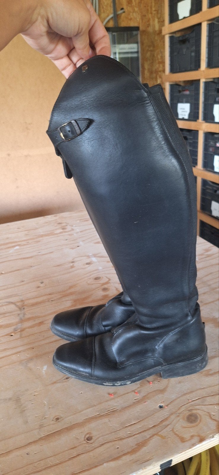 petrie rijlaars brede kuit, Dieren en Toebehoren, Paardrijkleding, Ophalen of Verzenden, Dressuur, Schoeisel