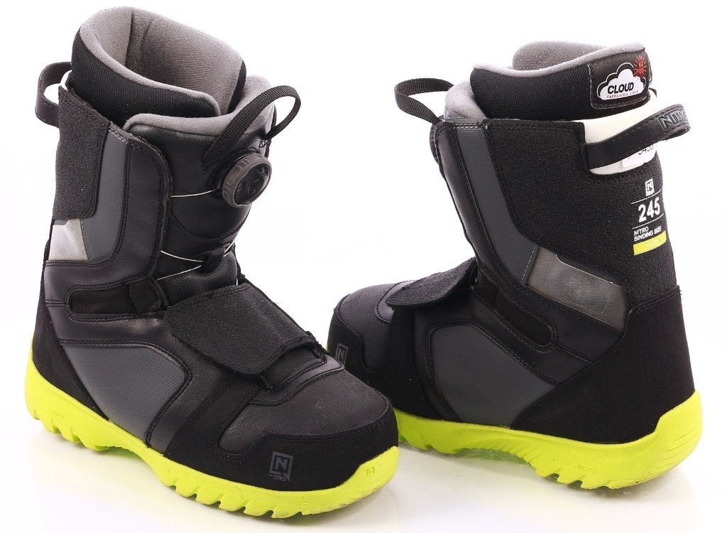 36 37 38,5 EU kinder snowboard schoenen NITRO YOUTH BOA, Verzenden, Gebruikt, Schoenen