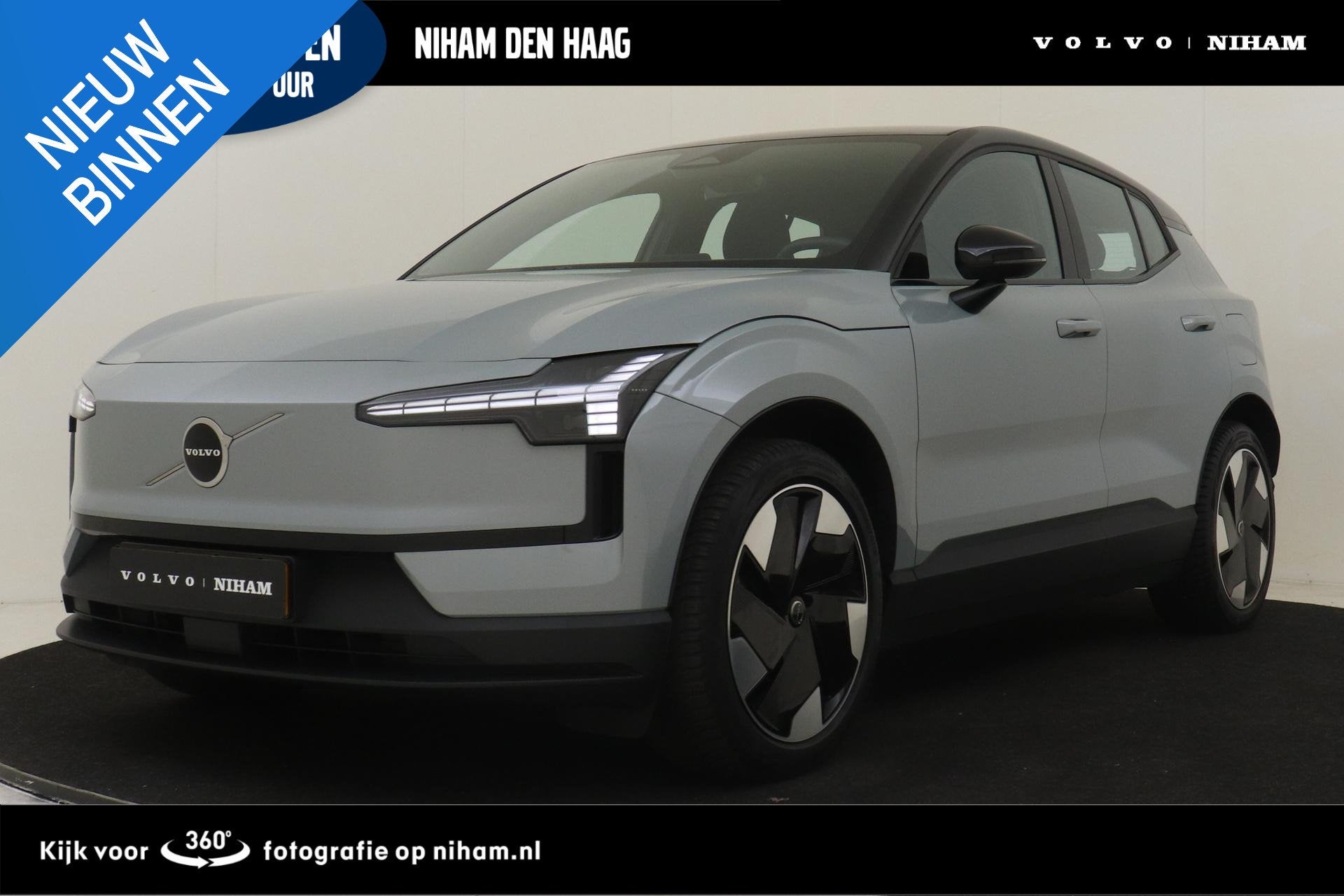 Volvo EX30 SINGLE MOTOR EXTENDED RANGE PLUS 69 kWh -HARMAN/K, Auto's, Volvo, Automaat, Achterwielaandrijving, Gebruikt, Leder en Stof