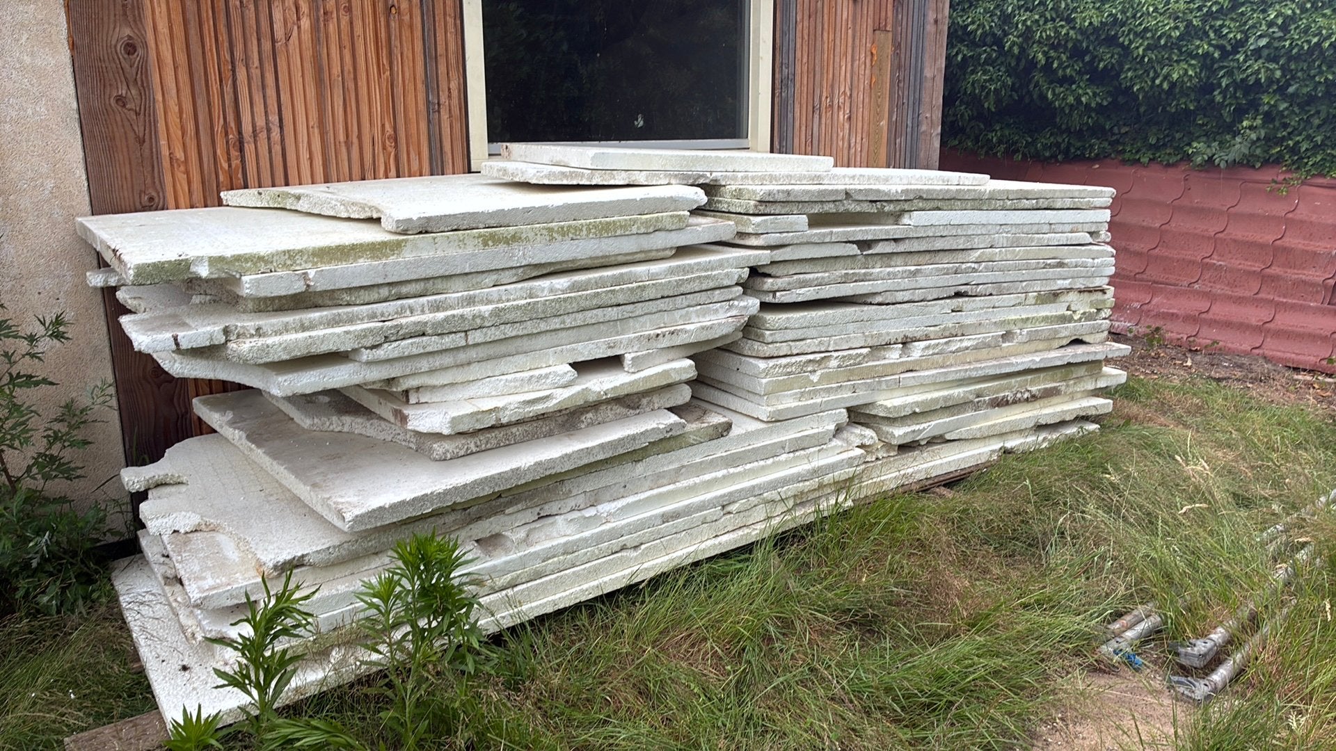 EPS piepschuim platen., Zo goed als nieuw, 15 m² of meer, Piepschuim (Tempex), Ophalen