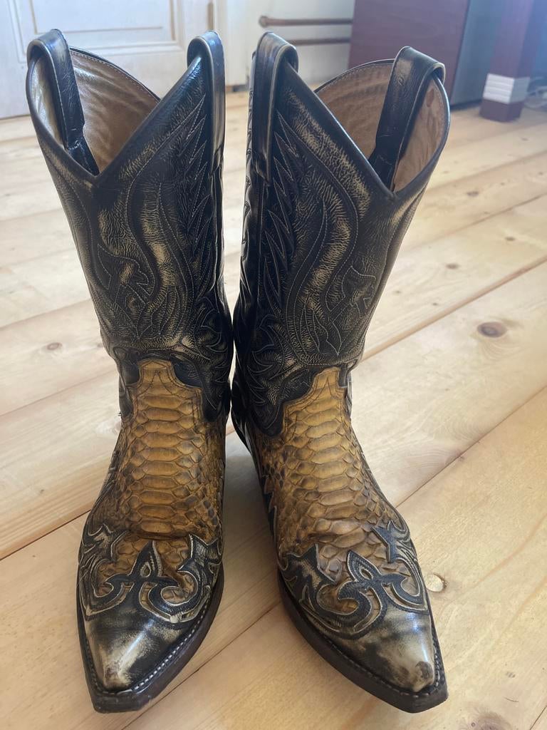 Sendra Python Laarzen - Net Verzoold - In Originele Doos, Kleding | Heren, Ophalen of Verzenden, Gedragen, Bruin