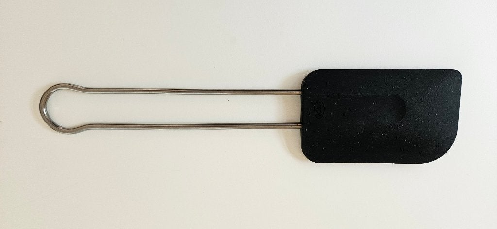 TE KOOP: SPATEL SILICONEN RÖSLE, Huis en Inrichting, Ophalen, Overige typen, Zo goed als nieuw, Zwart