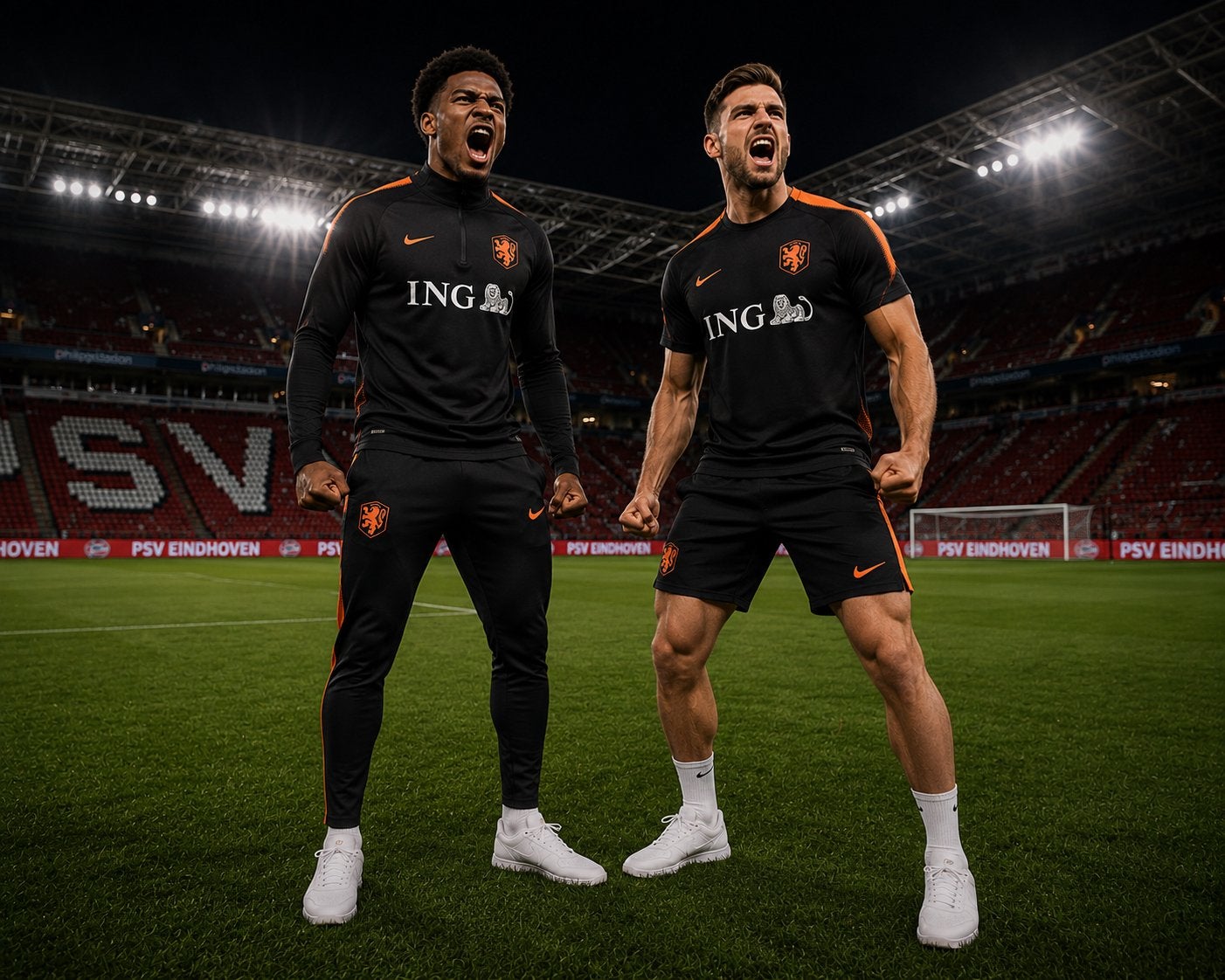 Nederlands Elftal Voetbalpakje - Oranje Trots, Zwart, Nieuw, Ophalen of Verzenden, Voetbal