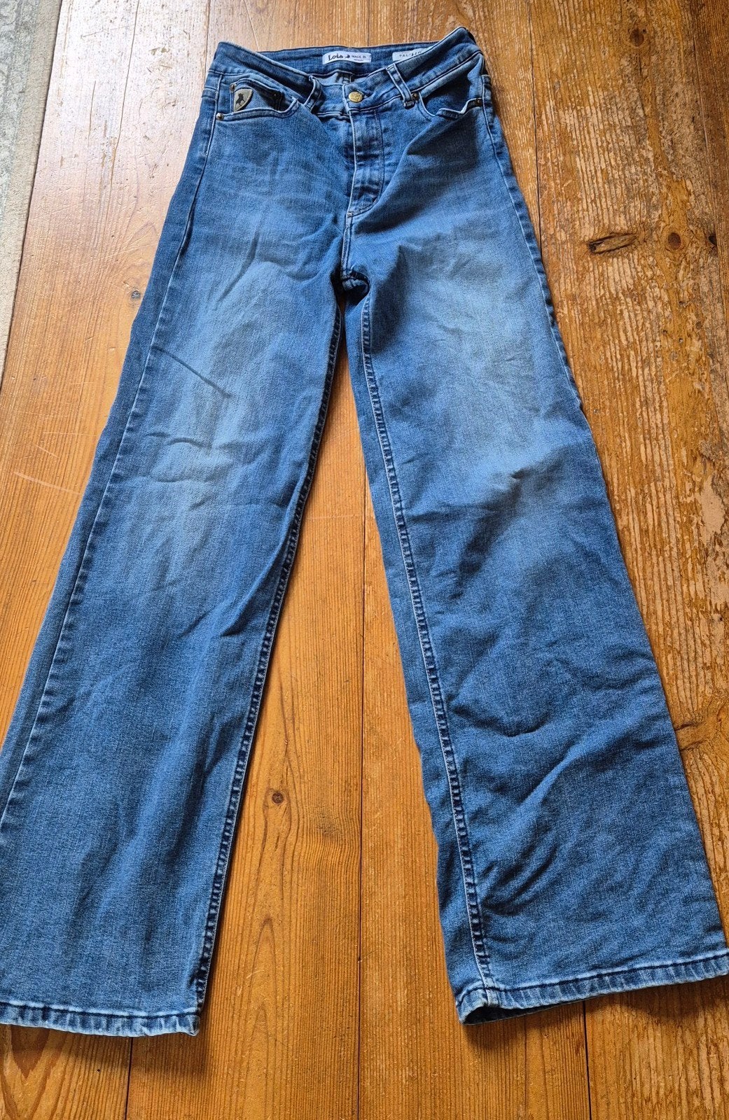 Lois damesbroek Palazzo mt 29 x 32, Kleding | Dames, Blauw, Ophalen of Verzenden, Zo goed als nieuw, Lois