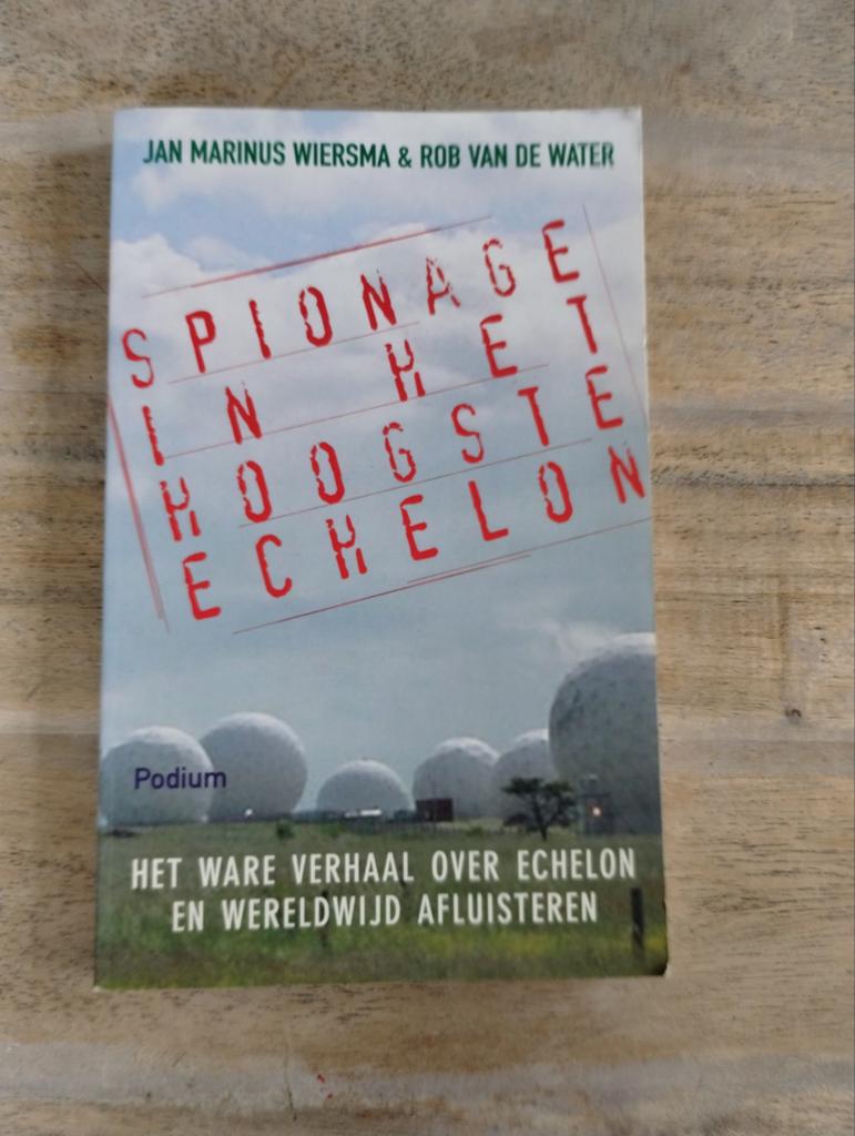 Spionage in het Hoogste Echelon - Jan Marinus Wiersma, Ophalen of Verzenden, Gelezen, Jan Marinus Wiersma & Rob van de Water