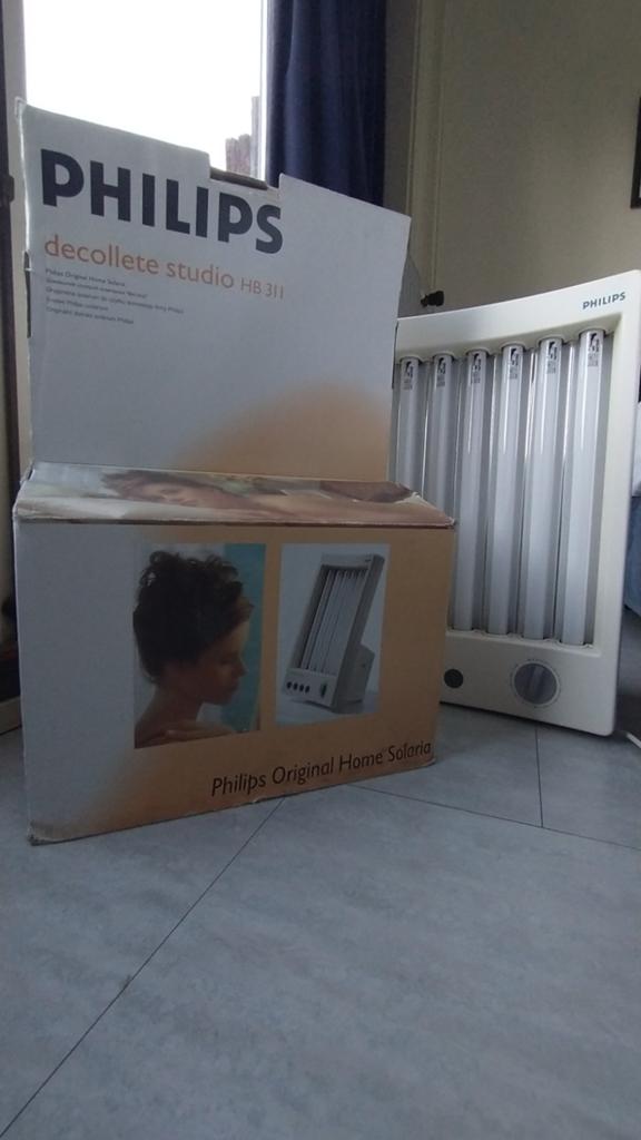Philips gezichtsbruiner, Witgoed en Apparatuur, Ophalen of Verzenden, Gebruikt, Gezichtsbruiner, Minder dan 10 lampen