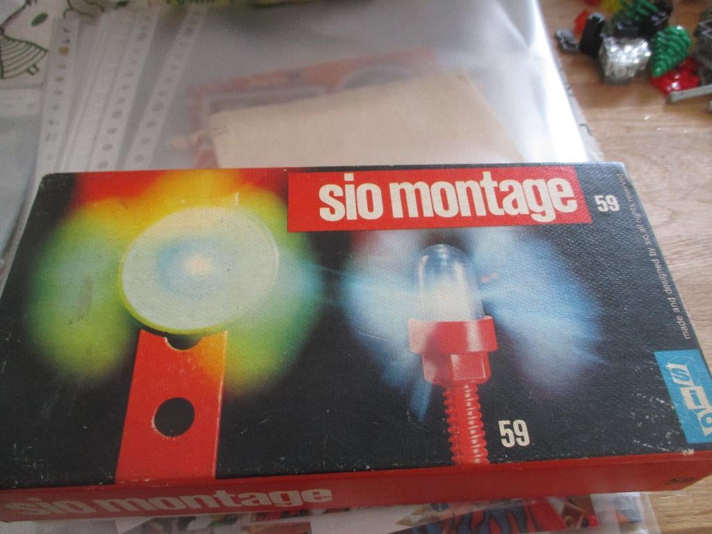 VINTAGE SIO MONTAGE DOOS 59, Ophalen of Verzenden