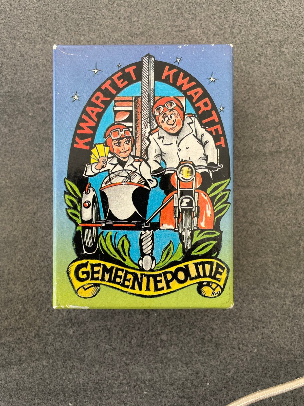 Kwartetspel Gemeentepolitie - Zeldzaam voor Verzamelaars, Verzamelen, Speelkaarten, Jokers en Kwartetten, Ophalen, Gebruikt, Kwartet(ten)