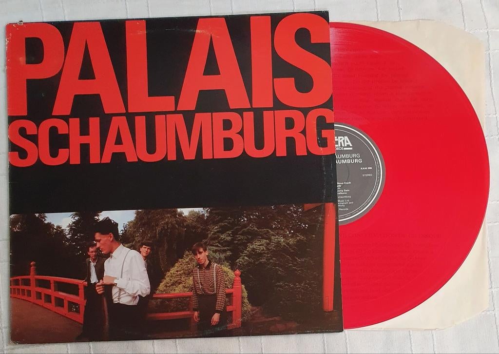 LP Palais Schaumburg - Palais Schaumburg - 1982 rood vinyl, Verzenden, 1980 - 1989, Colored vinyl, Zo goed als nieuw