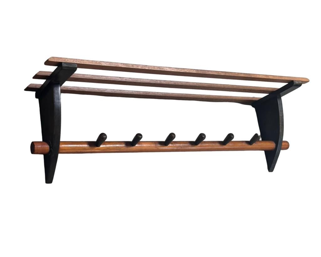 Art Deco/Amsterdamse School Kapstok Design, Art deco, Zo goed als nieuw, Minder dan 100 cm, Art deco
