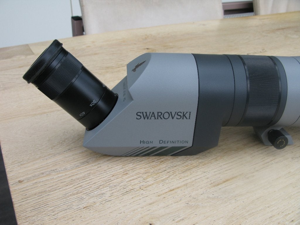 Swarovski AT80 HD telescoop., Ophalen of Verzenden, Zo goed als nieuw, 80 tot 200 mm, Lenzentelescoop (refractor)