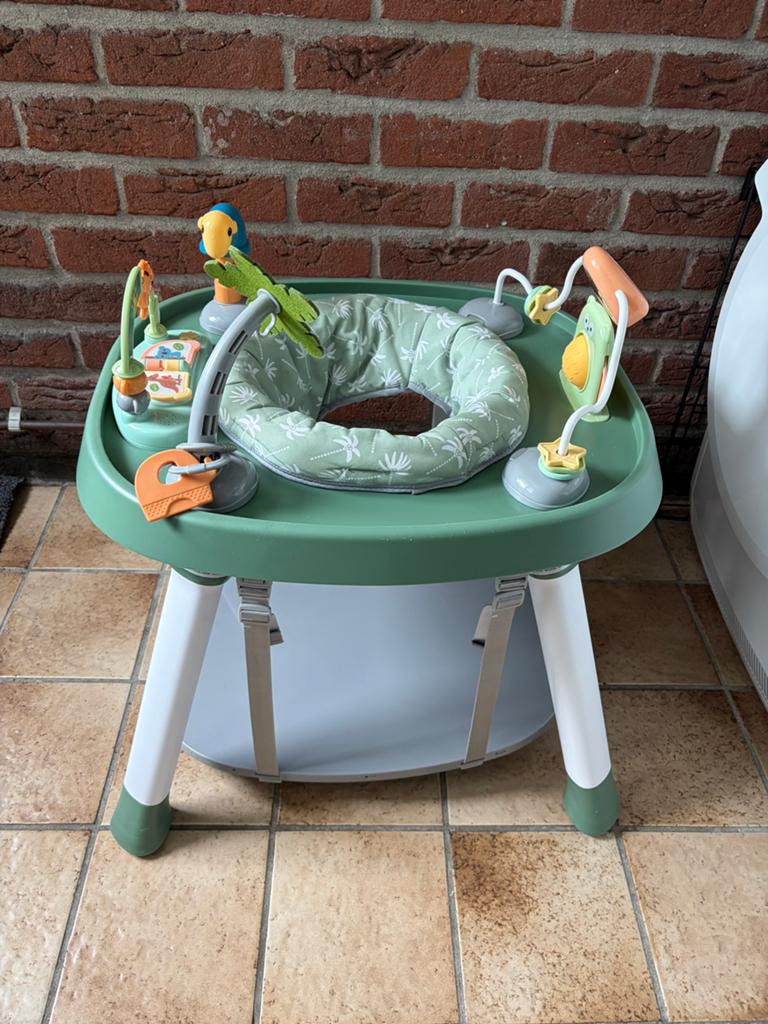 Topmark Billy multi-speeltafel en jumper groene kleur., Ophalen, Zo goed als nieuw