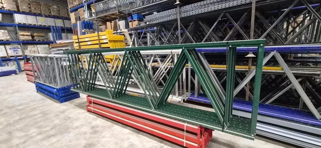 Palletstelling magazijnstelling set 12 mtr. Nimar koopje, Ophalen