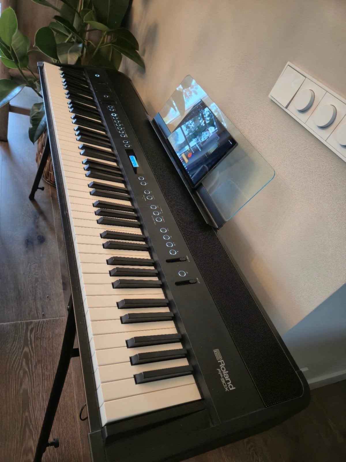 Roland FP-90X Digitale Piano - Zeer Goede Staat, Ophalen, Zwart, Digitaal, Zo goed als nieuw