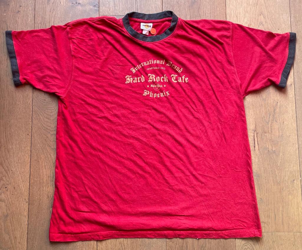 Vintage Hard Rock Cafe Phoenix T-shirt  - Maat XL A-041, Vintage, Verzenden, Vintage, Vintage