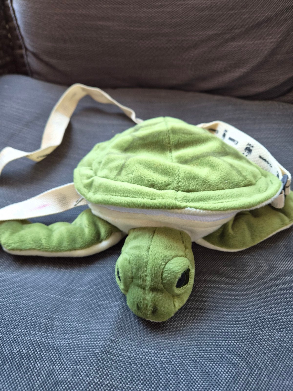 WWF Schildpad Knuffel Rugzakje - Anna Club Plush, Groen, Overige karakters, Overige typen, Ophalen of Verzenden