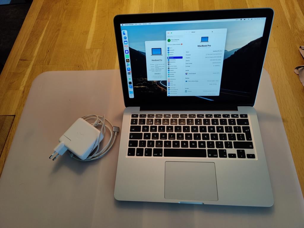 MacBook Pro 2015 13" i5 8GB RAM 120GB SSD, MacBook Pro, Gebruikt, 2 tot 3 Ghz, Qwerty