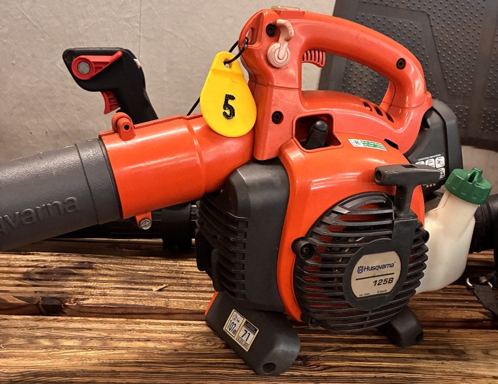 Husqvarna 125B bladblazer NR 5, Ophalen, Benzine, Gebruikt, Handgedragen