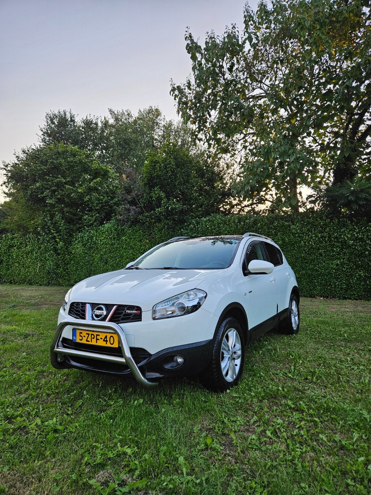 Nissan Qashqai 2.0 2WD 2010 Wit, Auto's, Stof, Zwart, 4 cilinders, Wit