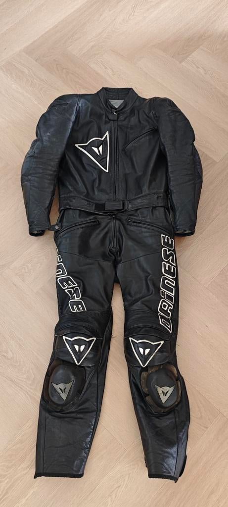 Dainese combi 2-delig motorpak Maat 50 leer - Goede staat, Motoren, Kleding | Motorkleding, Dainese, Ophalen of Verzenden, Tweedehands