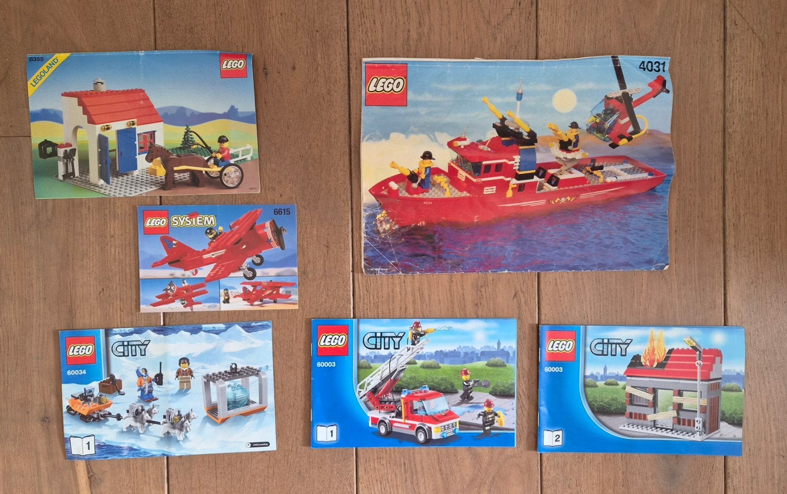 Lego instructieboekjes - diverse sets, Lego, Overige typen, Inclusief instructies, Ophalen of Verzenden
