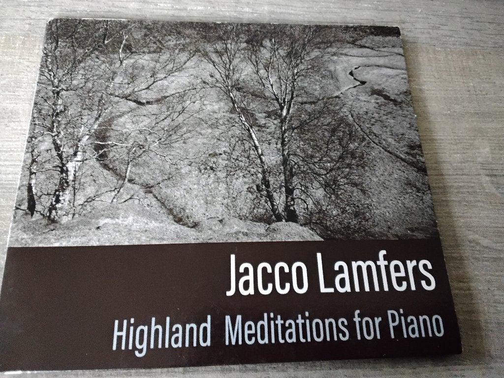 Jacco Lamfers  "Highland Meditations for Piano" CD 2021, Ophalen of Verzenden, Gebruikt