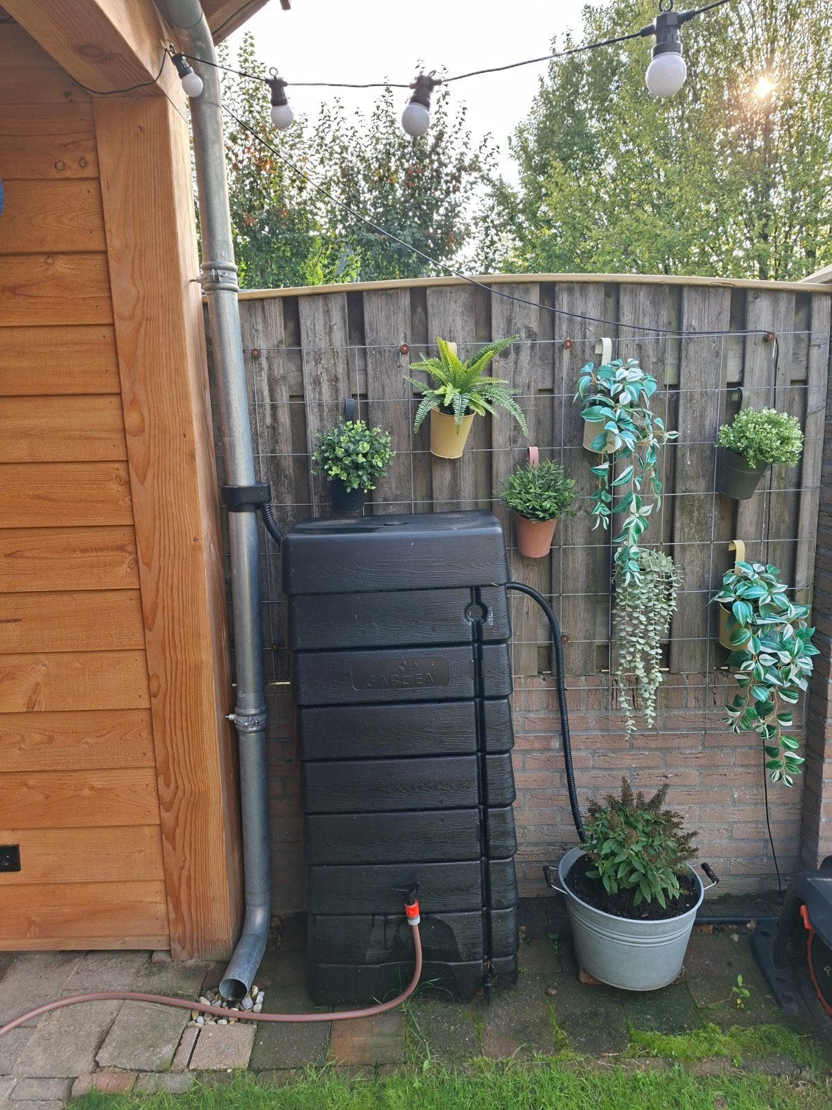 Regenton te koop (320 ltr. inhoud), Ophalen, Kunststof, Met kraantje, 150 liter of meer