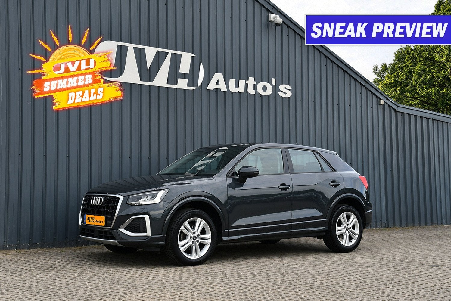 Audi Q2 35 (1.5) TFSi 150pk AUT/S-Tronic 10-2024 (Facelift), Auto's, Audi, Stof, 4 cilinders, Bedrijf, SUV of Terreinwagen
