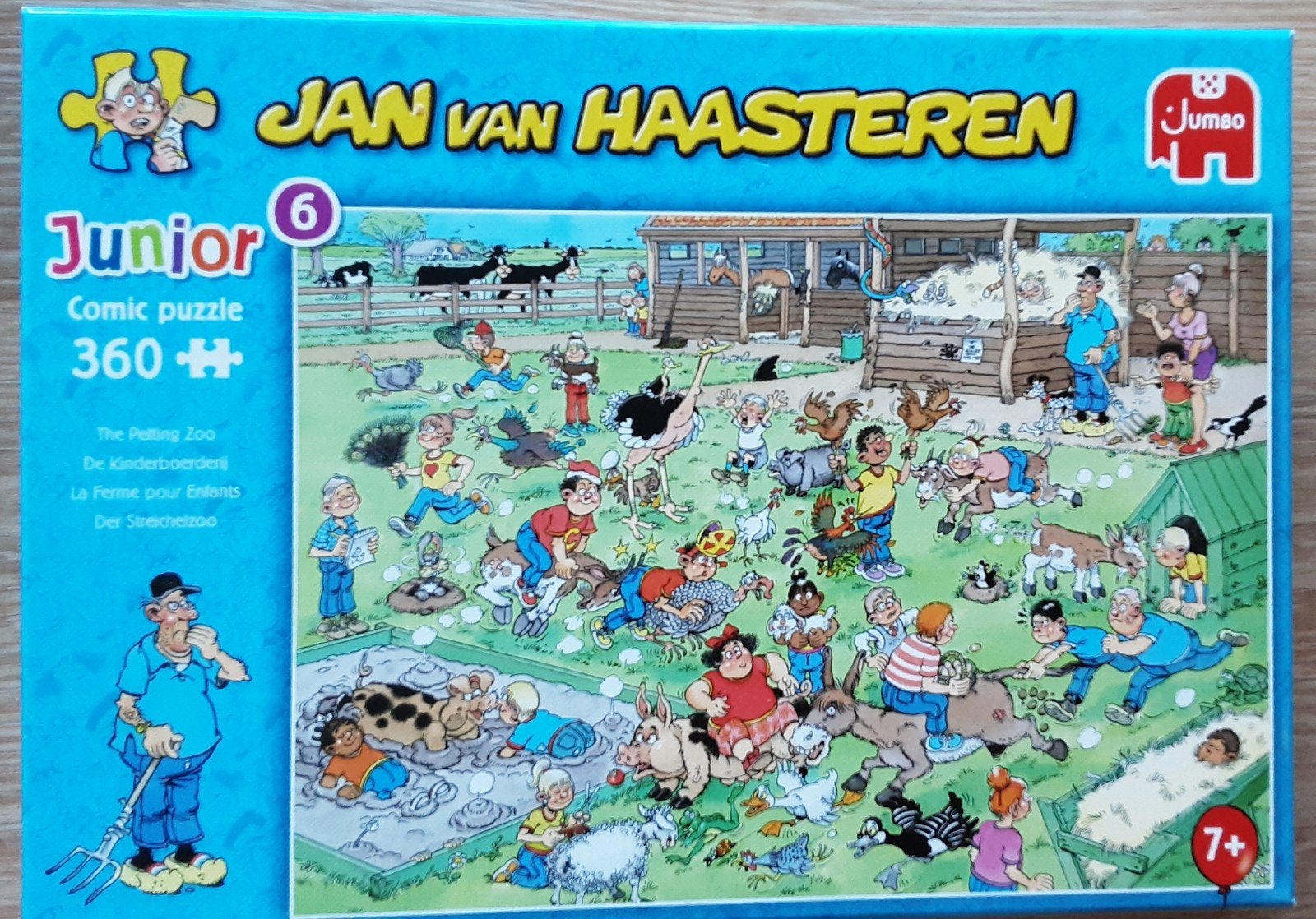 Jan van haasteren junior, Ophalen, Minder dan 500 stukjes, Zo goed als nieuw