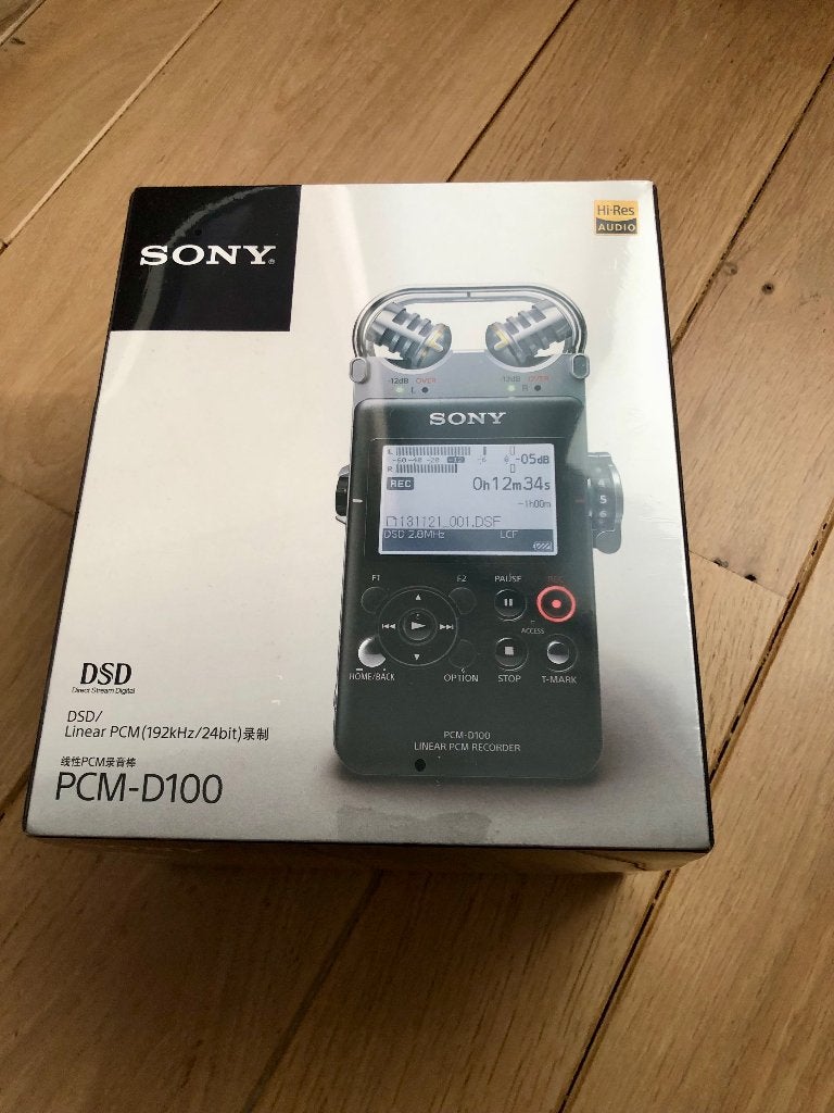 SONY PCM-D100 / Sealed RARE, Ophalen of Verzenden, Nieuw, Overige typen