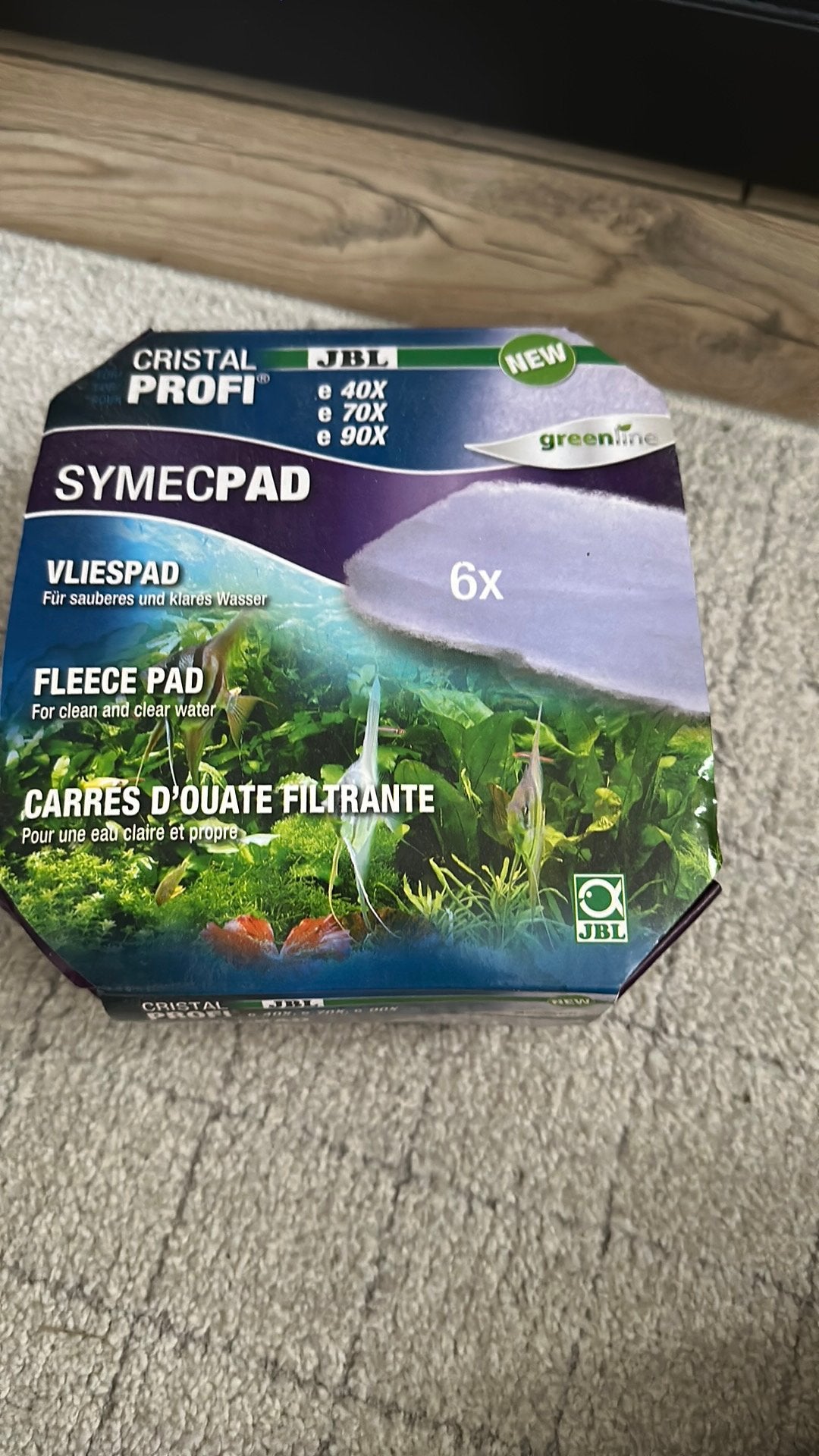 Symecpad aquariumfilter, Ophalen, Zo goed als nieuw