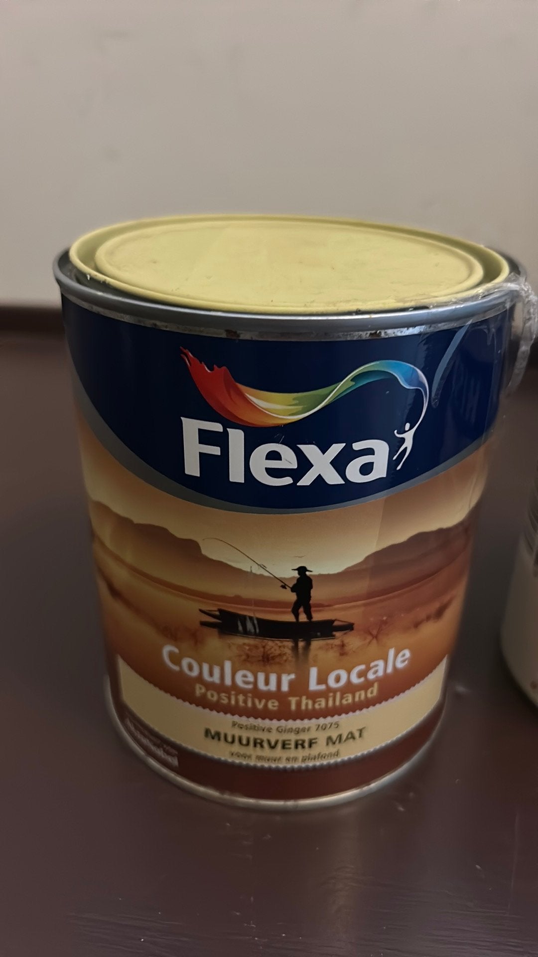 Nieuwe pot muurverf geel flexa, Ophalen of Verzenden, Nieuw