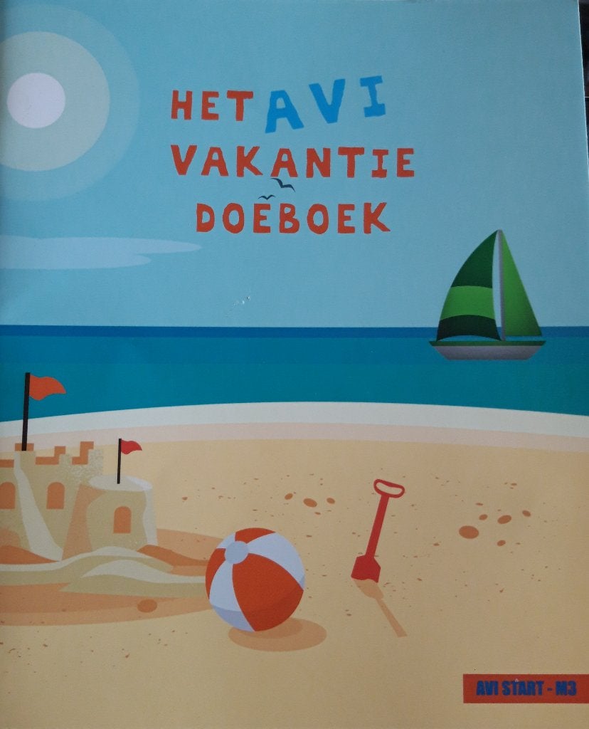 Het AVI Vakantie Doeboek 6-7 jaar Strandbal NIEUW
