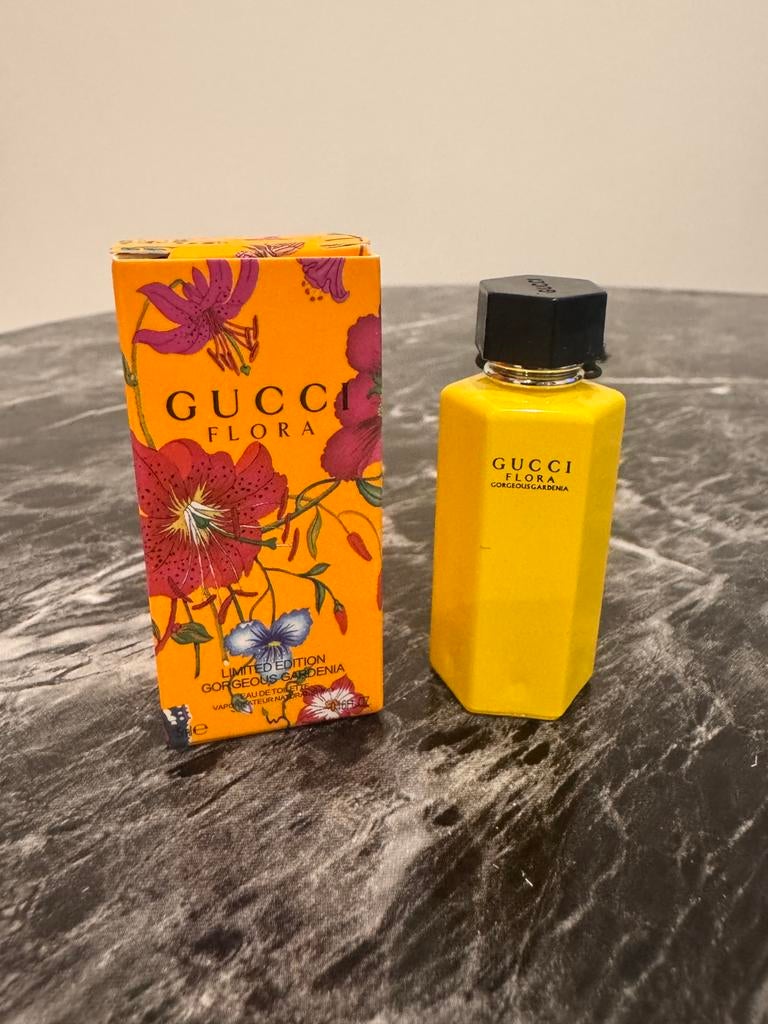 Gucci Flora Gorgeous Gardenia Limited Edition 5 ml mini, Ophalen of Verzenden, Nieuw