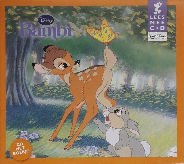 Bambi - Walt Disney - Lees mee cd, Ophalen of Verzenden, Zo goed als nieuw, Verhaal of Sprookje