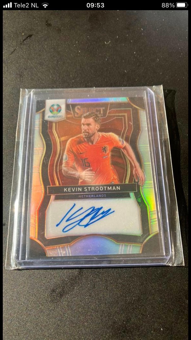 Kevin strootman panini ek 2020, Ophalen of Verzenden, Zo goed als nieuw, Buitenlandse clubs, Poster, Plaatje of Sticker